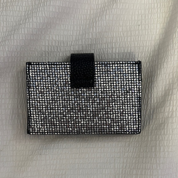 Victoria Secret Silver and Black Card Holder - Picture 3 of 7